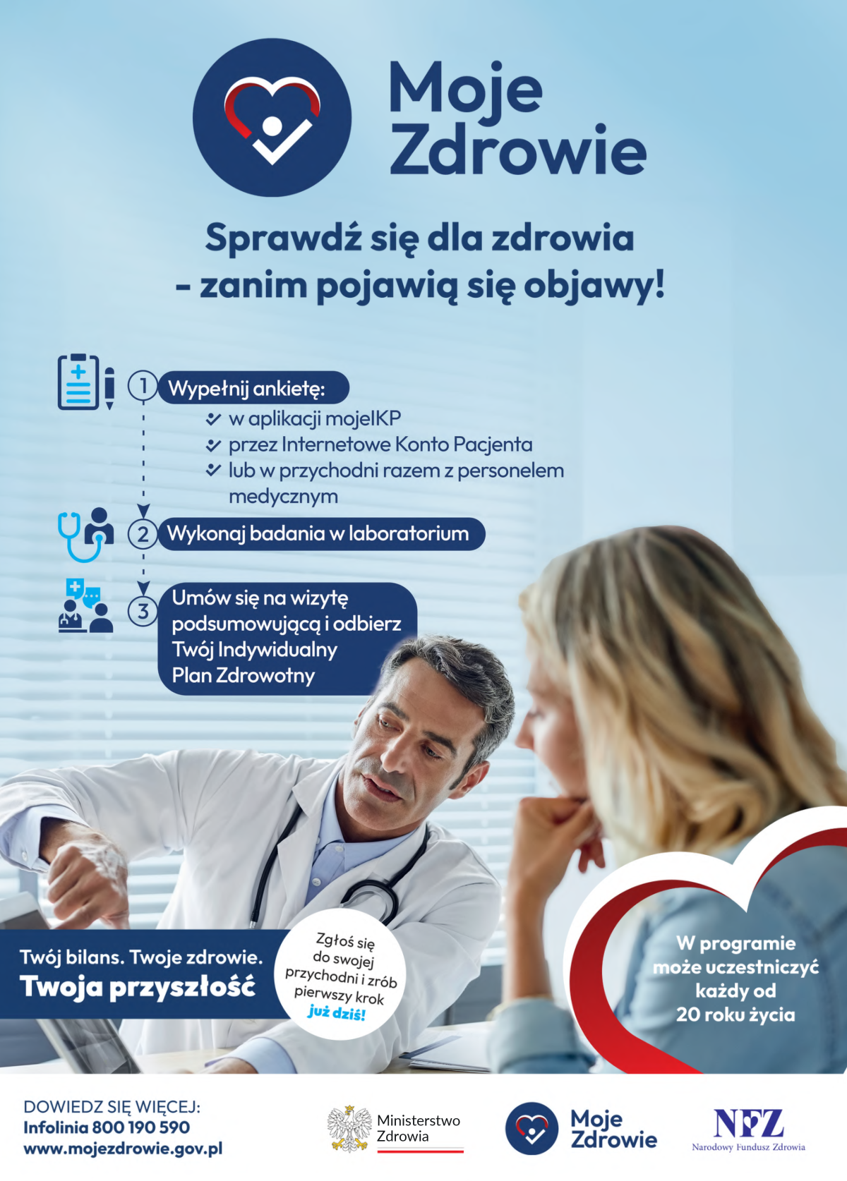 Moje Zdrowie – bilans zdrowia osoby dorosłej